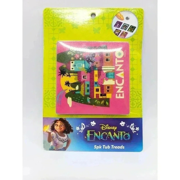 Disney Encanto 5pk Tub Treads Complete Set New Ships Fast - Picture 1 of 4